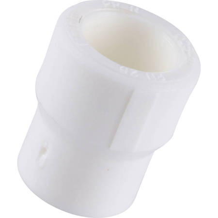 Kalde 25х20 Муфта переходная для полипропиленовых труб под сварку (цвет белый)