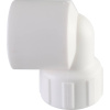 Политэк 32x3/4" Угольник с внутренней резьбой для полипропиленовых труб под сварку (цвет белый)
