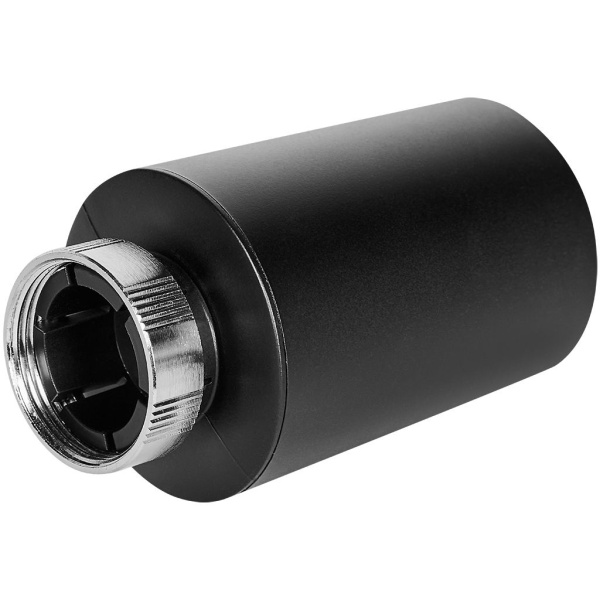 Умная термостатическая головка STOUT Zigbee, Черная, STE-2070-703021
