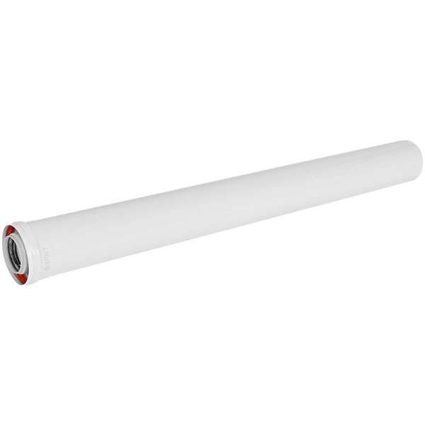 STOUT SCR-8610-001000 STOUT Удлинитель дымохода конденсац. коакс. D60(п-м)/100(п-м), L1000, SCR-8610-001000