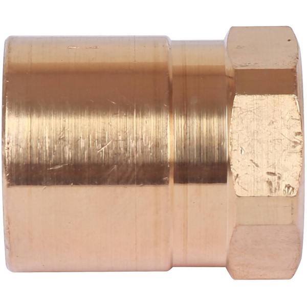 Sanha 4270g переход ВП-ВР, бронза22x1/2, для медных труб под пайку