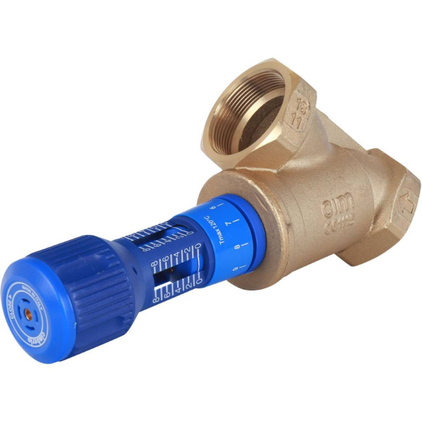 Cimberio Cimberio Клапан балансировочный ручной 727ОТ 2 обычн. латунь Kvs=50,52 PN20 BB без изм. ниппелей Cimberio