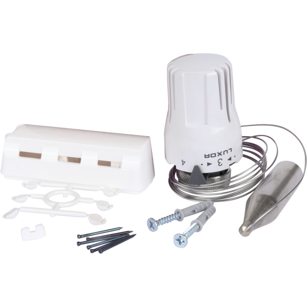 LUXOR TT 3002 Термостатическая головка с дистанционным датчиком (*старый код 69011004, 69011001)