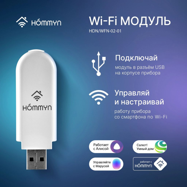 BALLU Модуль съемный управляющий HOMMYN HDN/WFN-02-01, НС-1416708