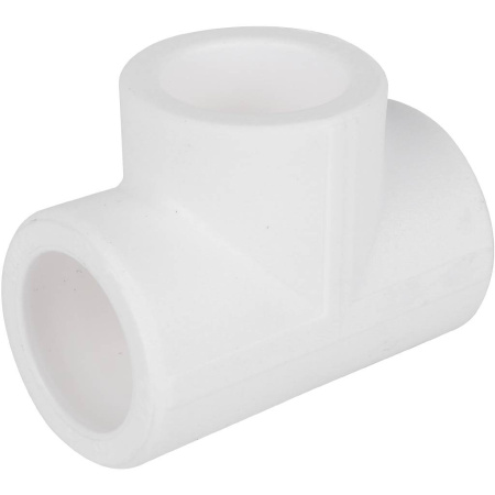 Kalde Kalde Россия d=25 Тройник для полипропиленовых труб под сварку (цвет белый)
