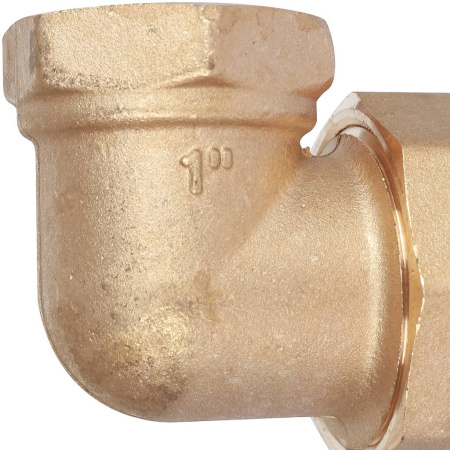 STOUT Разъемное угловое соединение "американка" ВН, уплотнение под гайкой o-ring кольцо 1"