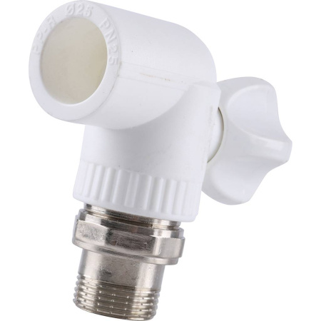 Kalde Кран шаровой разборный угловой с накидной гайкой 25х3/4"