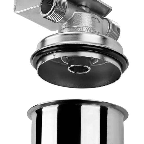 Гейзер 50753 премьер 10SL 3/4 нерж. сталь для хол. и горячей воды со сливом 3/4"