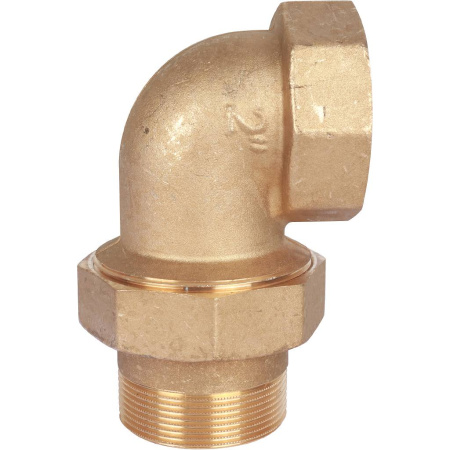 STOUT Разъемное угловое соединение "американка" ВН, уплотнение под гайкой o-ring кольцо 2"