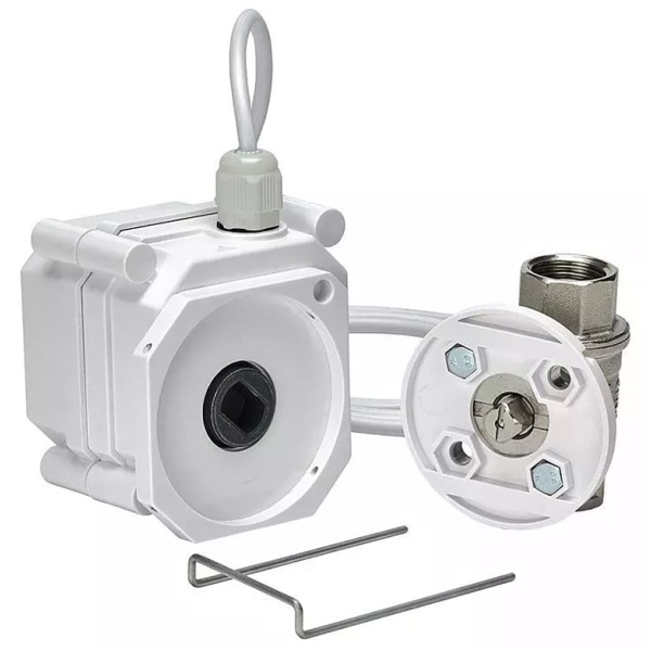 Кран с электроприводом ШЭП GIDROLOCK Ultimate 12V Bugatti 3/4 дюйма BS, 11091022