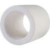 Политэк d=25 Муфта для полипропиленовых труб под сварку (цвет белый)