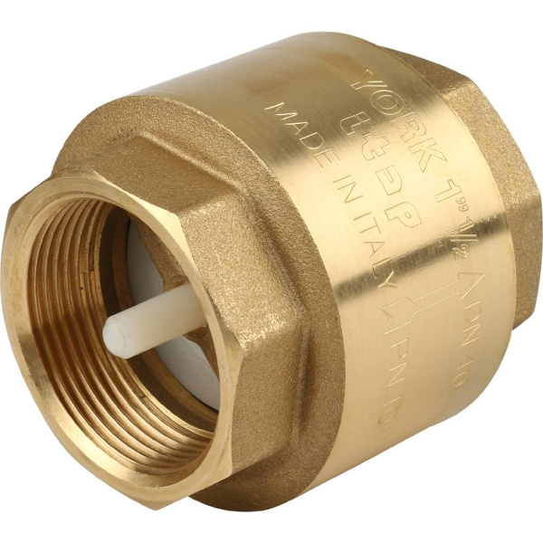 Itap YORK 103 1 1/2 Клапан обратный пружинный муфтовый с пластиковым седлом