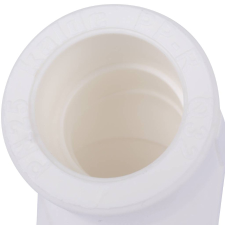 Kalde Kalde Россия d=32 Угольник 45* для полипропиленовых труб под сварку (цвет белый)