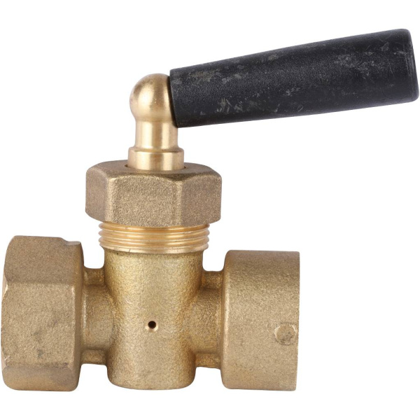 SMN-0010-000115 STOUT Кран для манометра, ВР/ВР, 1/2"