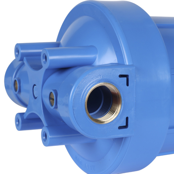 AquaFilter AQM Корпус 10ВВ, вход 1" FH10B1-B-WB фильтр в сборе (колба, ключ, кронштейн, манометр) без картриджа