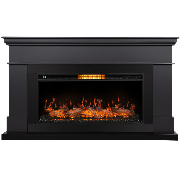 Каминокомплект: Очаг Royal Thermo Aurora RTFP/P-AR40LS, портал California 42/40/36, графит