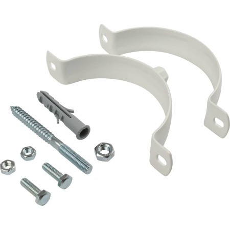 STOUT Элемент дымохода хомут крепежный DN100, для крепления к стене.