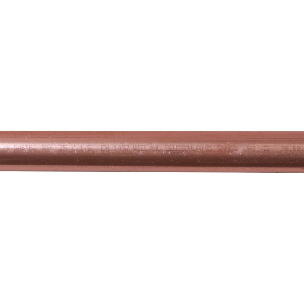 Wieland Труба медная неотожженная SANCO D 35 х 1,5 EN 1057 (25/250), в штангах по 5 м