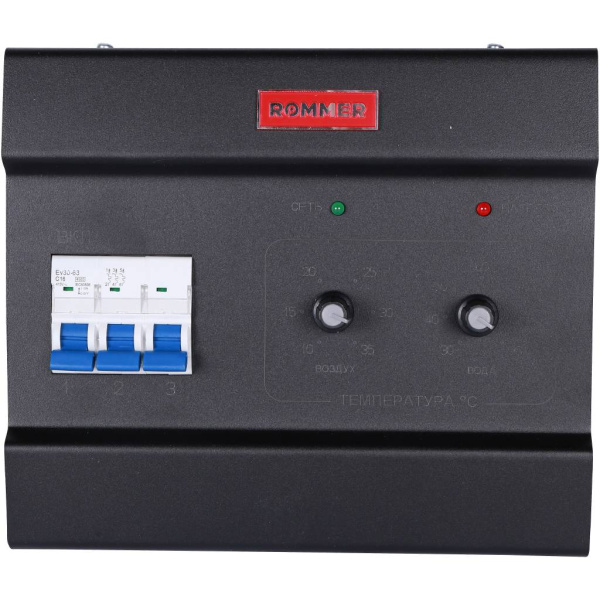 ROMMER Комплект подключения ТЭНБ-6 кВт (2") Rommer