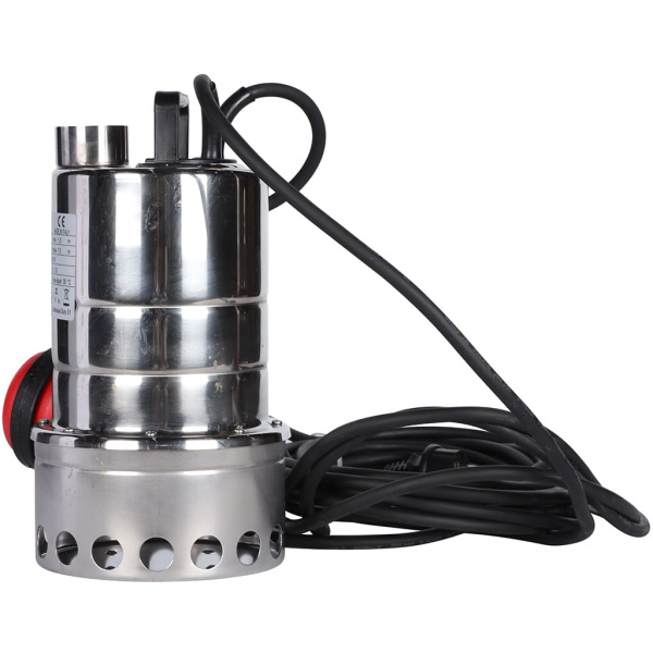 STOUT SPD-0002-200450 насос дренажный, с поплавком, нерж.раб.колесо, кабель 10 м, 230V, Q=175 л/мин, H=7,1 м