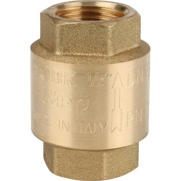 Itap YORK 103 1/2 Клапан обратный пружинный муфтовый с пластиковым седлом