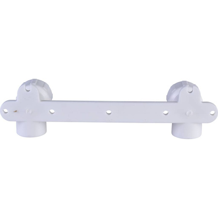 Политэк 25х1/2" Настенный комплект с наружной резьбой для смесителя для полипропиленовых труб под сварку (цвет белый)