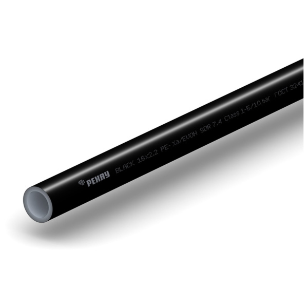 Труба отопительная REHAU RAUTITAN black 25х3,5, метр, (100) NEW