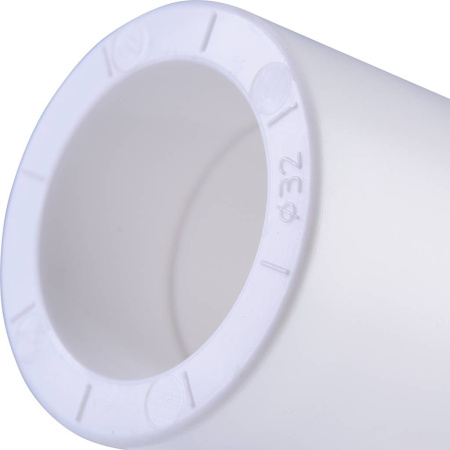 Политэк 32х3/4" Тройник с внутренней резьбой для полипропиленовых труб под сварку (цвет белый)