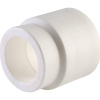 Политэк 50х32 Муфта переходная внутр./наруж. для полипропиленовых труб под сварку (цвет белый)