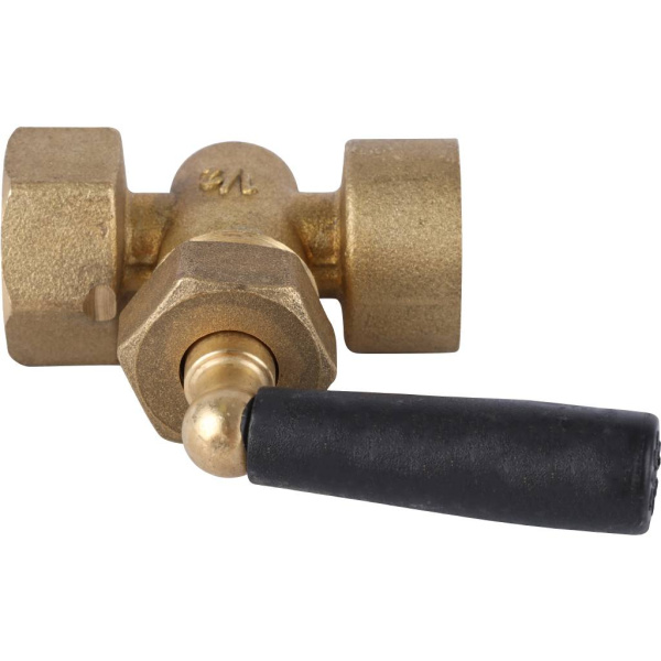 SMN-0010-000115 STOUT Кран для манометра, ВР/ВР, 1/2"