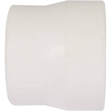 Kalde 75x50 Муфта переходная для полипропиленовых труб под сварку (цвет белый)