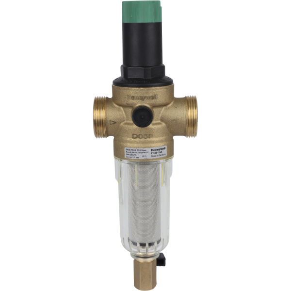 Honeywell (Resideo Braukmann) FK06-1" AAМ фильтр 100мк с редуктором давления