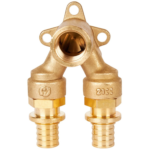 STOUT SFA-0039-002012 STOUT Проточный настенный угольник 20x1/2" для труб из сшитого полиэтилена