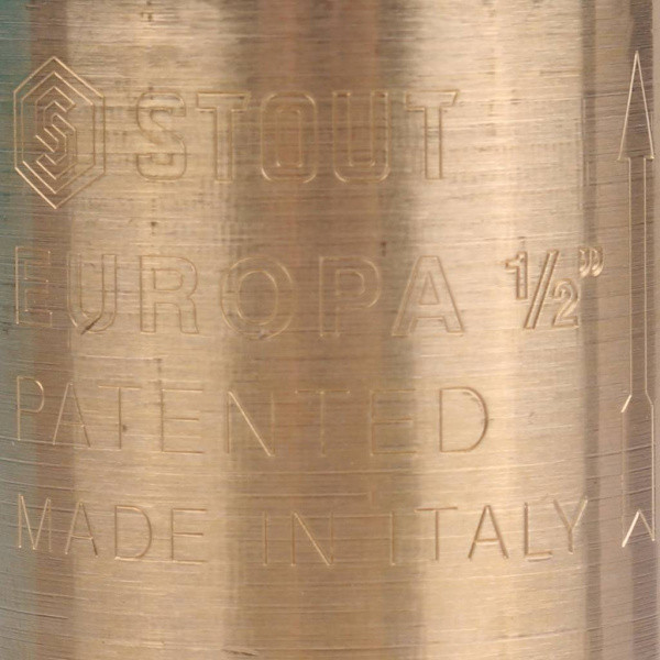 SVC-0011-000015 STOUT 1/2" Клапан обратный пружинный муфтовый с металлическим седлом