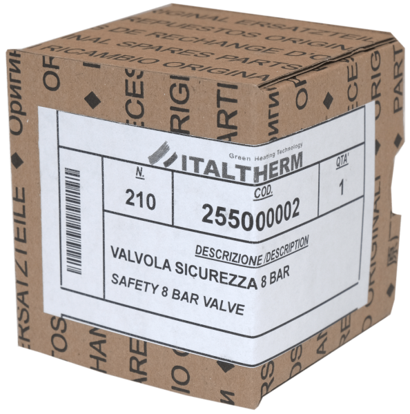 Клапан бойлера предохранительный 8 бар Italtherm TIME MAX / TIME COMPACT