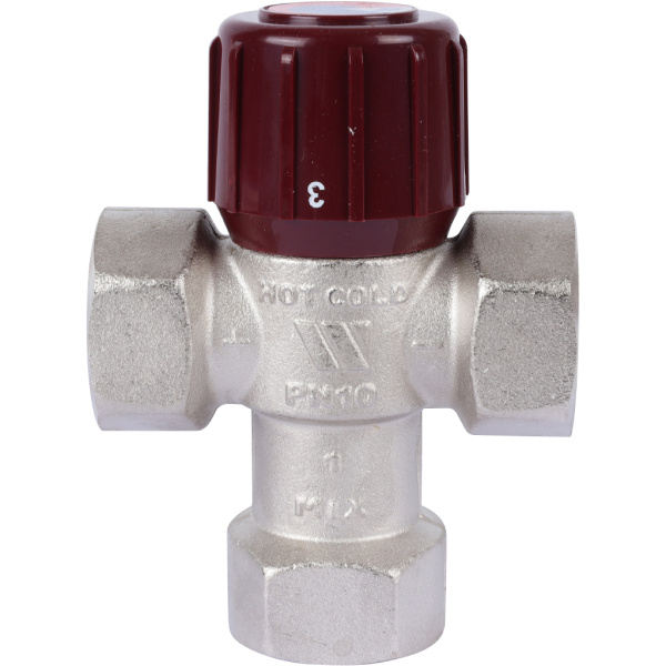 Терморегулирующий подмешивающий клапан Watts AM6111C1 1 AQUAMIX 32-50C 1 IG, 10017423