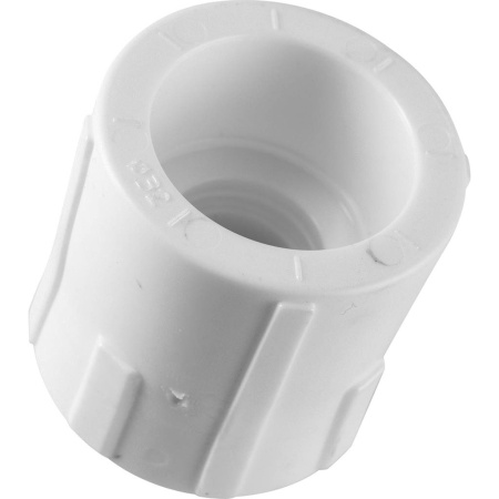 Политэк 32х3/4" Муфта комбинированная наруж. резьба для полипропиленовых труб под сварку (цвет белый)