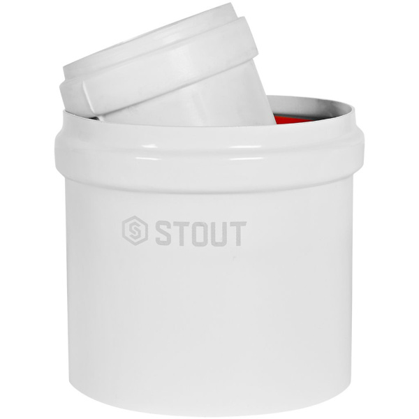 STOUT SCR-8610-000001 STOUT Адаптер подключения к котлу конденсац. D60(м)/100(м), SCR-8610-000001
