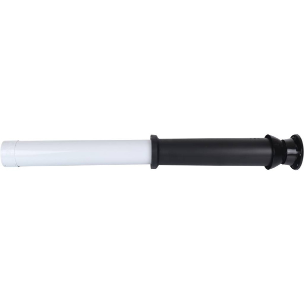 Vaillant Базовый комплект для вертикального прохода через крышу 80/125 мм PP. Цвет: черный