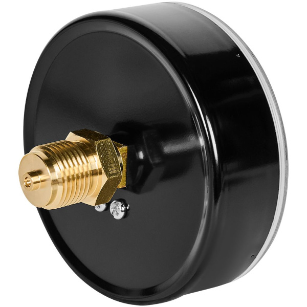 Манометр аксиальный STOUT корпус Dn 100 мм 1/2 , 0...16 бар, кл.2.5, SIM-1009-101615