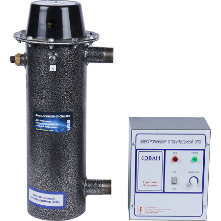 *11037 ЭВАН ЭПО-9,45 220 Котел электрический класс Стандарт-Эконом с пультом управления в комплекте, положить при отгрузке